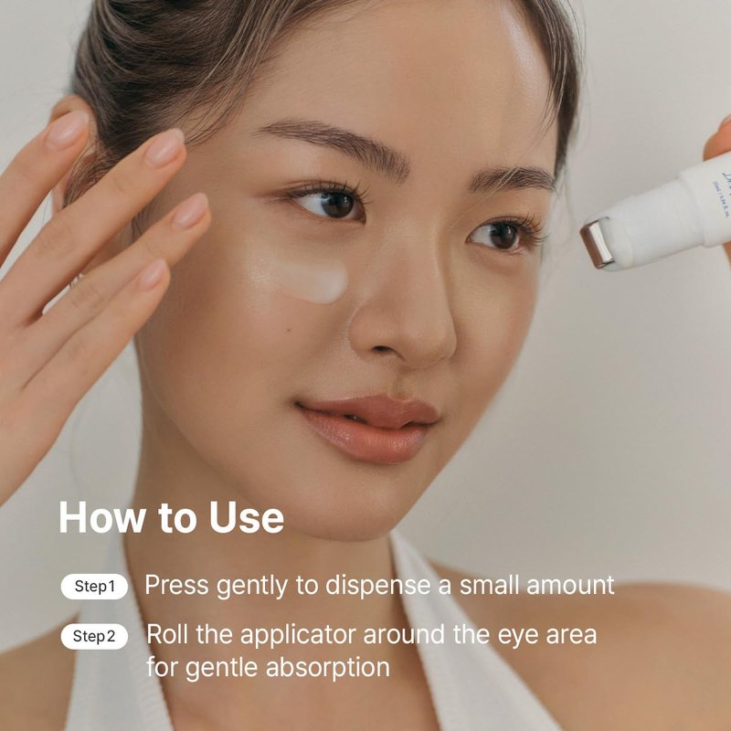 Dr.Althea Retinol Flat Iron Eye Roller | Face Lift Serum with Gua Sha Roller | Antiaging Care with Madecassoside & Centella & Hyaluronic Acid | Vegan Korean Skincare, 0.84 fl oz