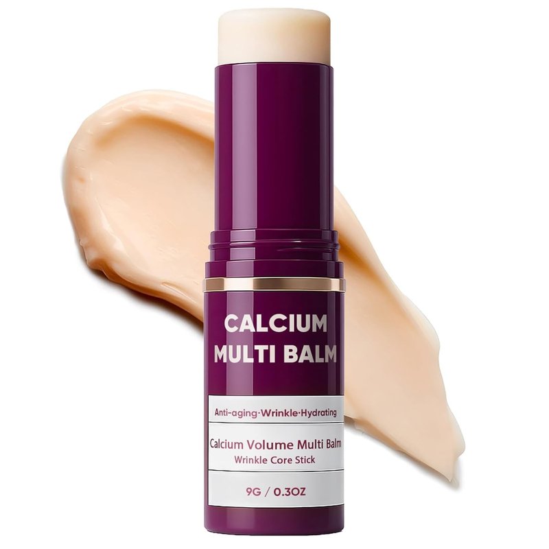 Calcium Multi Balm Stick - Hydrating Under Eye & Anti-Aging Formula | Firming Skin, Reduces Fine Lines