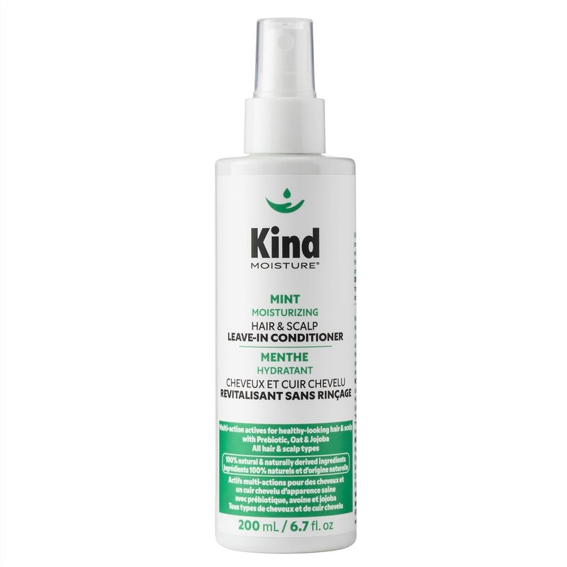 Mint Leave-In Conditioner Spray - Ultra Lightweight & Non-Greasy Formula - Moisturizes & Detangles Hair - 100% Natural - 6.7 fl. oz