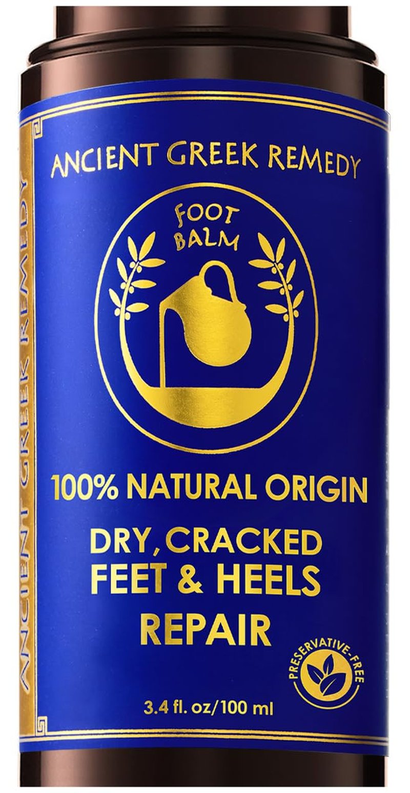 Regine Switzerland Dry Cracked Heels Repair - Organic Foot Cream with Jojoba, Lavender & Vitamin E | 3.4 oz Hydrating Balm