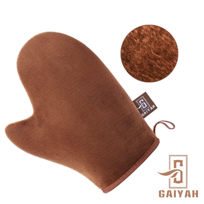 GAIYAH Self Tanning Mitt Applicator Self Tanner Mitt Applicator Tanning Mitts Self Tanner With Thumb Ultra Soft Tanning Glove For Self Tan Mitt