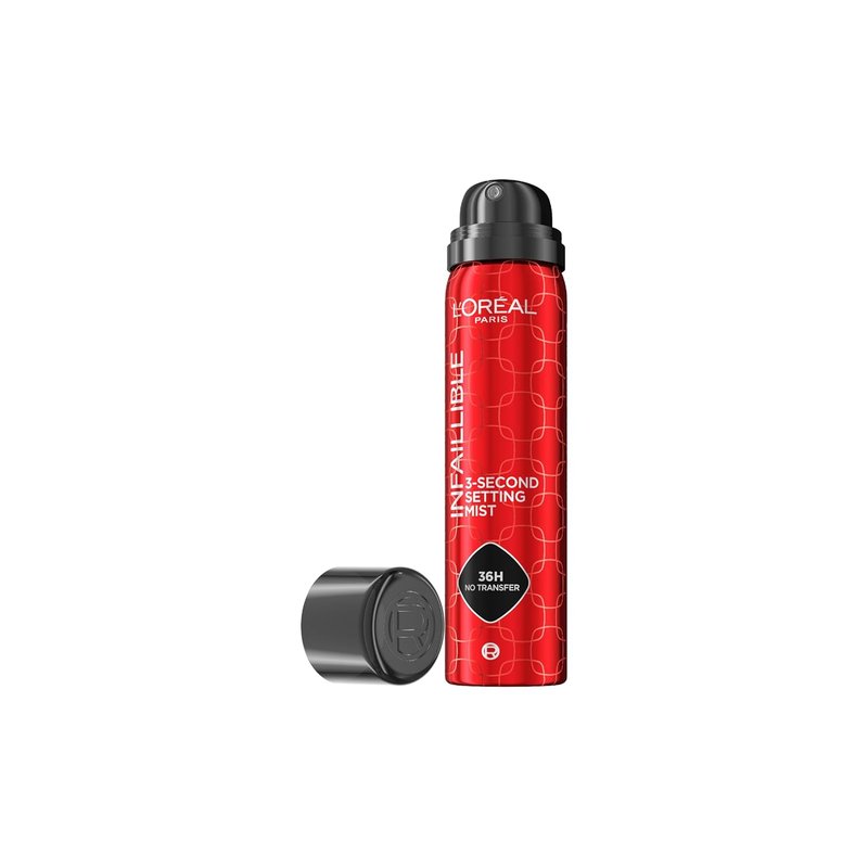 L'Oréal Paris Infaillible Setting Mist Spray - 36H Long Wear, No Transfer, 75ml