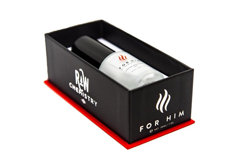 RawChemistry For Him Pheromone Infused Cologne - Bold Extra Strength Formula, 1 Fl. Oz