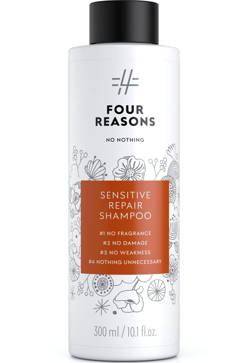No nothing Repair Shampoo – Fragrance Free Shampoo for Damaged Hair – Hypoallergenic Shampoo for Sensitive Scalp & Dry Hair – Vegan, Paraben Free Hair Repair, 10.1 Fl Oz