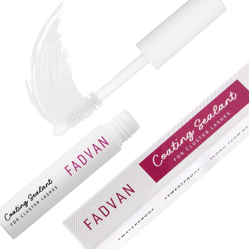 FADVAN Lash Sealant for Eyelash Extensions - Professional Overnight Sealer & DIY Coating, Long-Lasting Up to 2 Weeks Clear (5ml)
