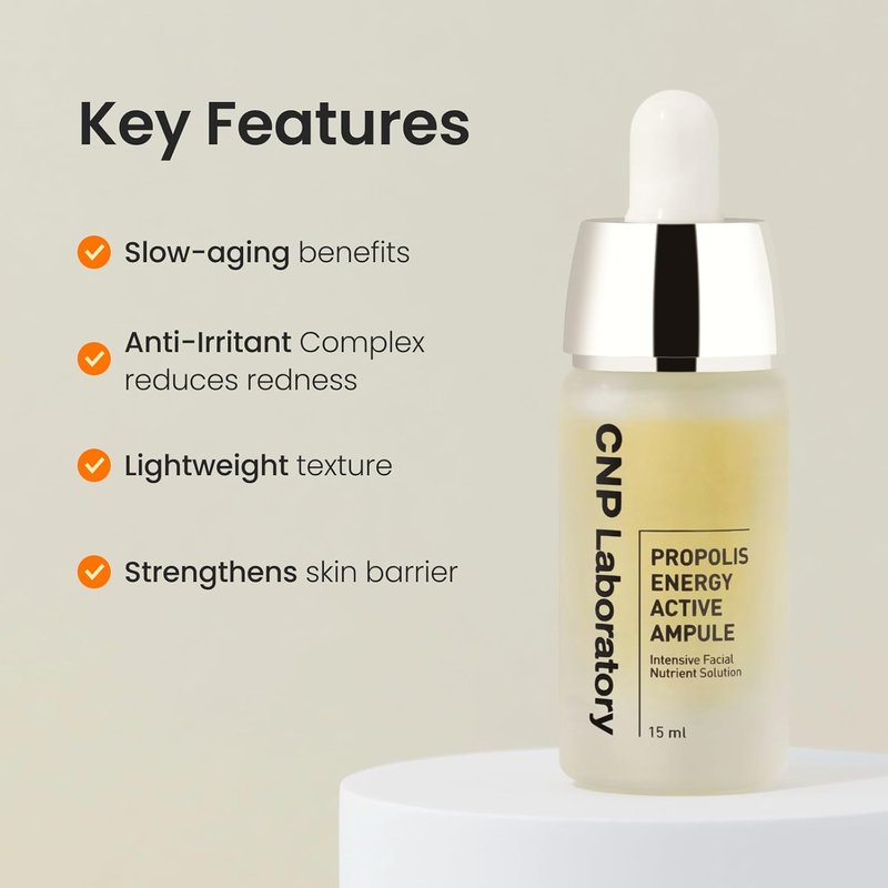 CNP Lip & Serum Set - Propolis-Infused Honey Lip Butter & Centella Serum Bundle | Intense Hydration for Sensitive Skin