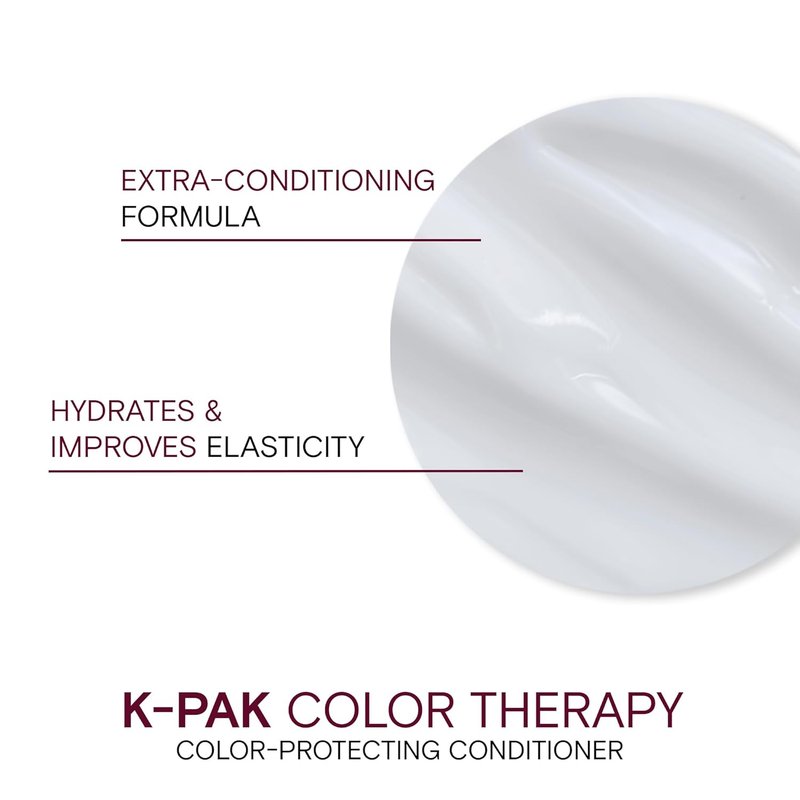 Joico K-PAK Color Therapy Conditioner - Color Protection & Shine Boost | Repair Damaged Hair with Keratin & Argan Oil