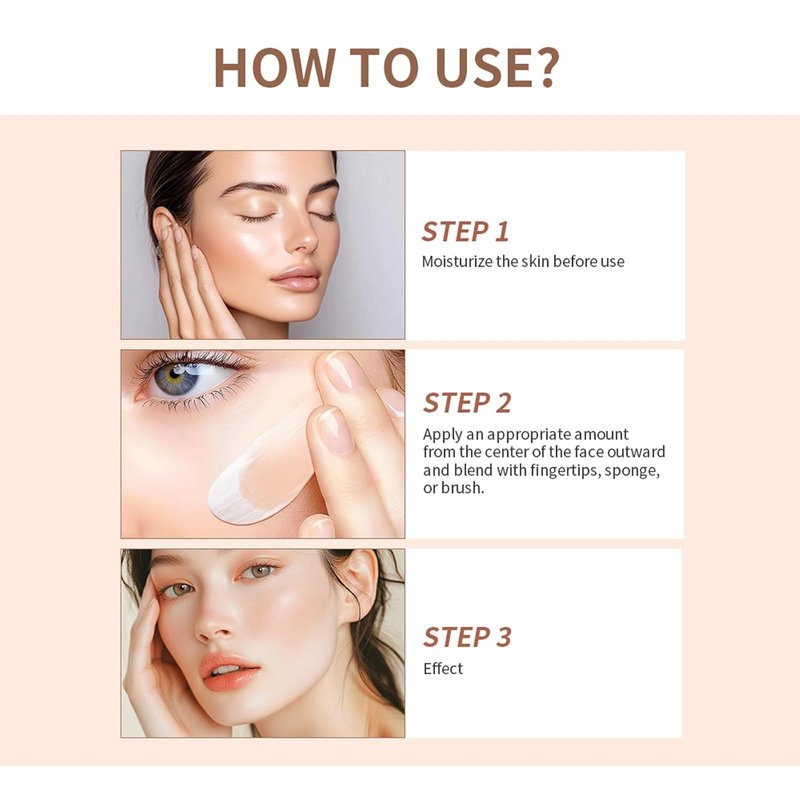 4-in-1 Color Changing Foundation - Auto-Adjusting SPF 30 Liquid Makeup for Medium Coverage | Natural Matte Finish (Light)