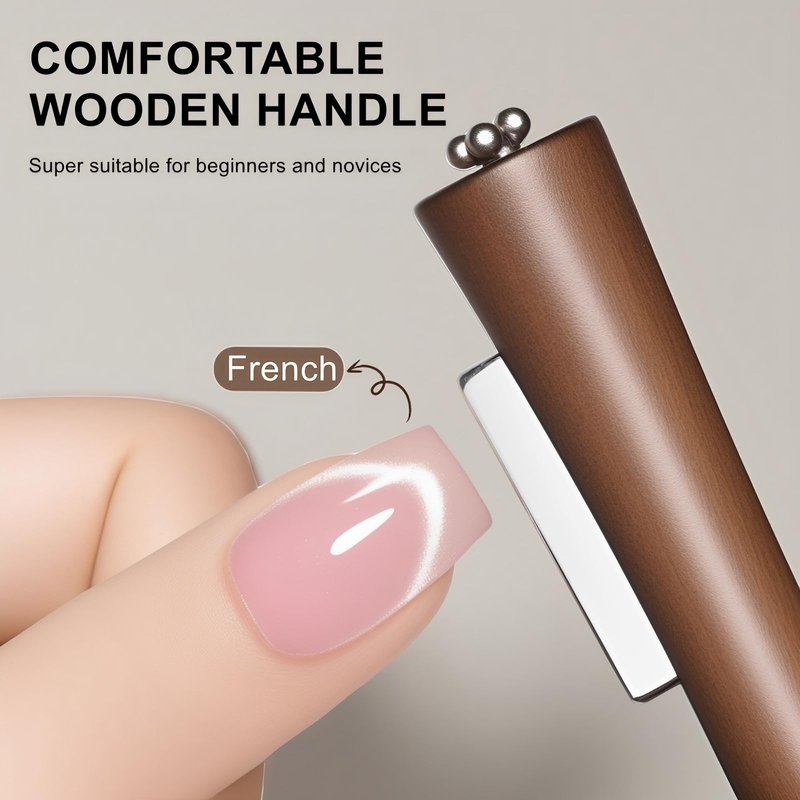 4-IN-1 Cat Eye Magnet for Nails,Multifunctional Magnet for Cat Eye Gel Polish,Strong Nail Magnets Personal DIY Salon Tool.