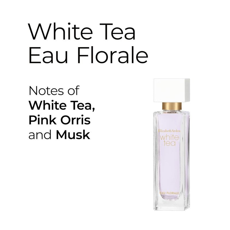 Elizabeth Arden White Tea Women's Perfume Gift Set - 3-Piece Mini Fragrance Discovery Set | Travel Size 0.33 fl. oz Eau de Parfum & Eau de Toilette