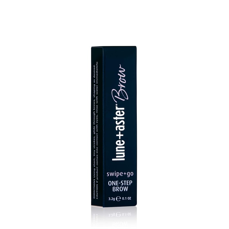 Lune+Aster One-Step Brow | Tinted Eyebrow Gel To Fill, Tame, And Shape Brows - Blonde
