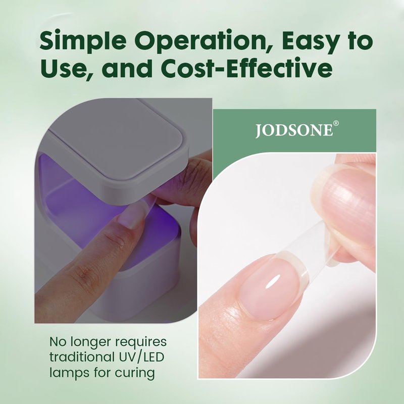 JODSONE Semi-Solid Nail Glue - Quick-Drying Formula for Press-On & Acrylic Nails | 10g Size