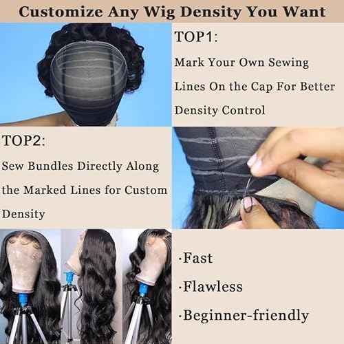Pre-sewn 13x4 Frontal HD Lace with Elastic Cap ? Body Wave Human Hair Frontal with Baby Hair, Bleach & Dye Friendly, Beginner Friendly 14 Inch 613 Blonde