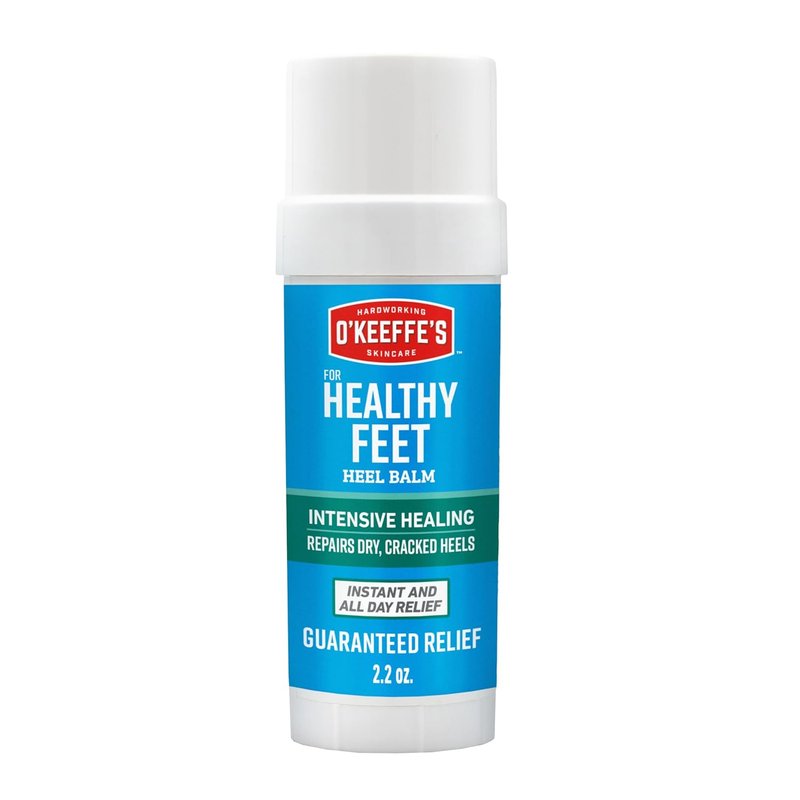 O'Keeffe's Healthy Feet Intensive Healing Balm - Instant Relief for Extremely Dry, Cracked Heels | 2.2oz Stick