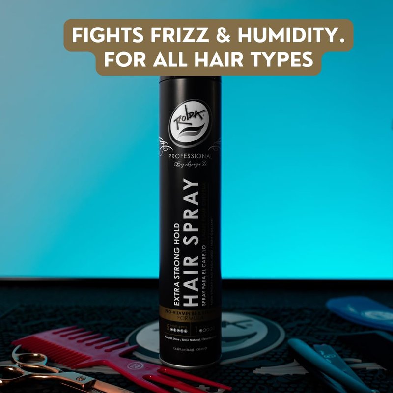 Extra Strong Hold Hair Spray - Matte Finish, Pro-Vitamin B5, Humidity Resistant | 13.52oz