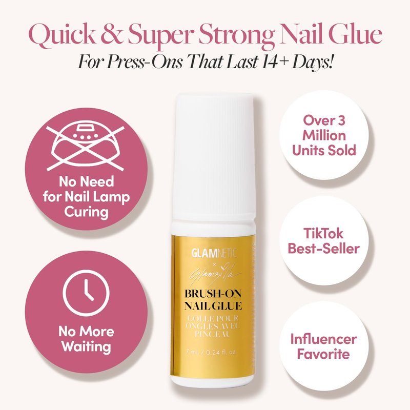 Glamnetic All Super Strong Brush On Nail Glue Parent Variation
