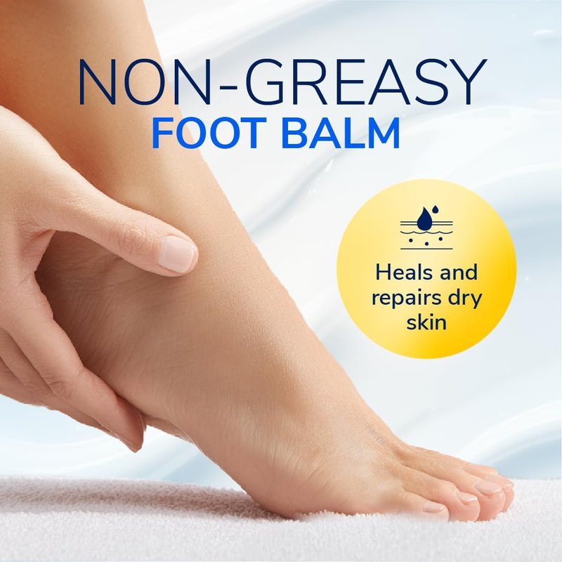 Dr. Scholl's Cracked Heel Repair Balm - 25% Urea for Dry, Cracked Feet | 2.5oz | 3-Pack