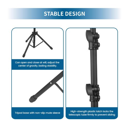 Tattoo Armrest Stand Tripod Adjustable Height Tattoo Arm Holder Adjustable Portable Tattoo Arm Leg Rest Soft Sponge Pad for Studio Salon Tattoo Supplies
