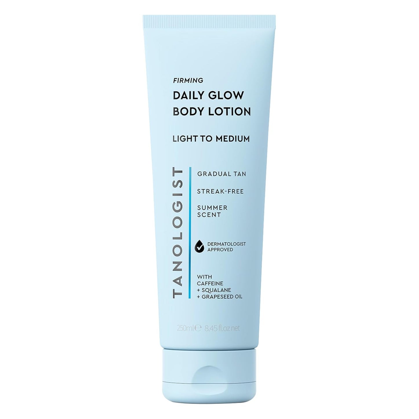 Tanologist Firming Daily Glow Body Lotion - Gradual Tanning, Streak-Free & Natural-Looking | Light/Medium, 8.45 fl. oz