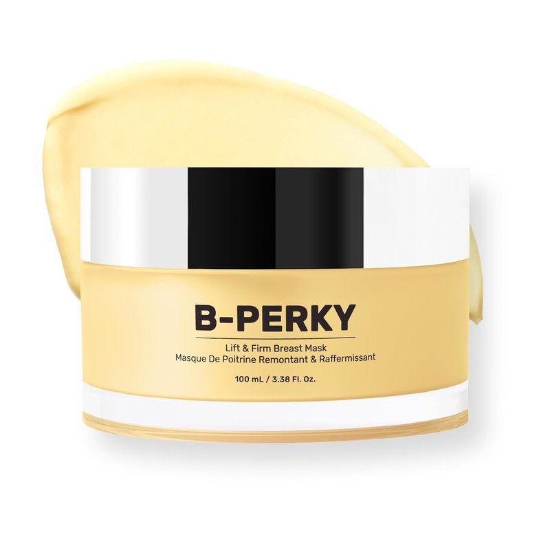 MAËLYS B-PERKY Lift & Firm Breast Mask - Hydrating Jojoba Oil & Kigelia Africana Treatment | 3.38 Fl Oz