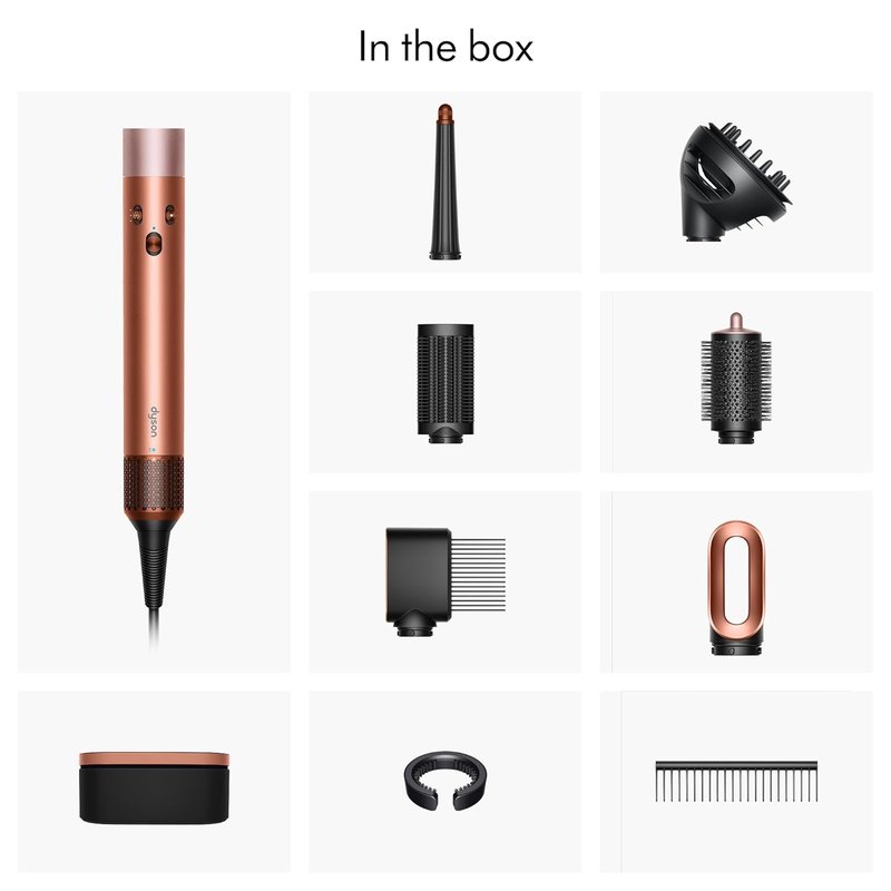 Dyson Airwrap Multi-Styler - 6-in-1 Intelligent Hair Styler with Bluetooth | No Heat Damage, Versatile Design