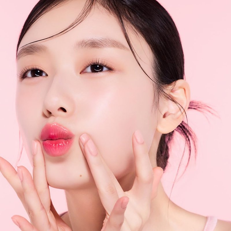 ETUDE Dear Darling Water Tint - Cherry Ade (9g) | Vivid Color Lip Stain with Moisturizing Weightless & Non-sticky Finish Lip Stain | Smudge-proof Lip Tint | Korean Makeup, Kbeauty