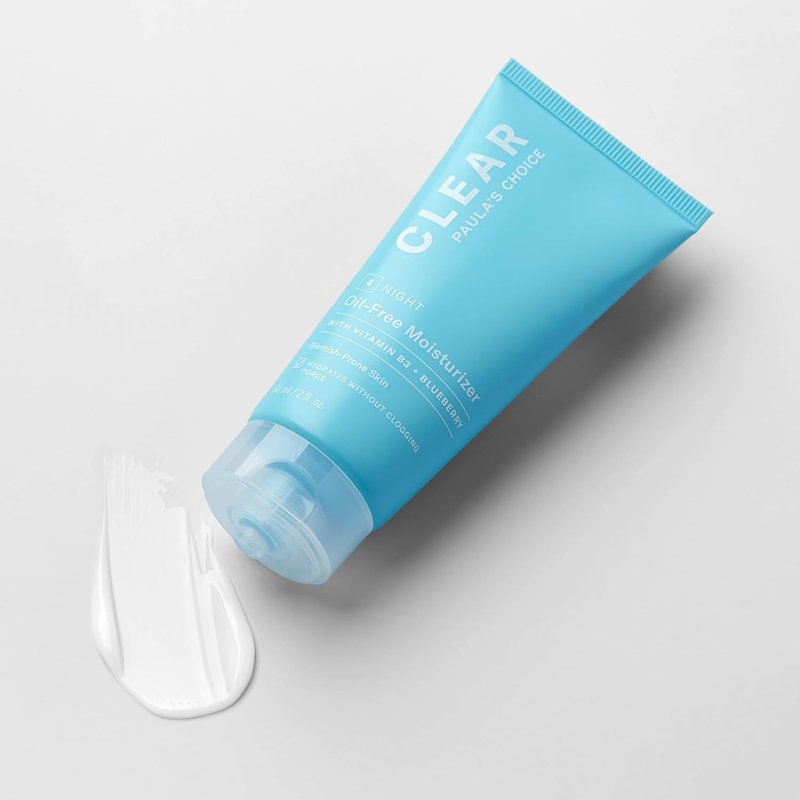 Paula's Choice CLEAR Oil-Free Face Moisturizer - Lightweight Acne-Prone Skin Cream with Hyaluronic Acid & Niacinamide