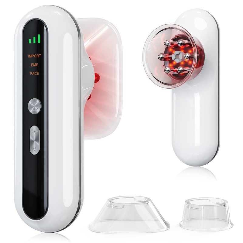 3-in-1 Body Sculpting Machine, Red Light Therapy Body Sculptor Electric Cupping Therapy Massager, Suitable for Waist Abdomen, Arms, Hip and Legs