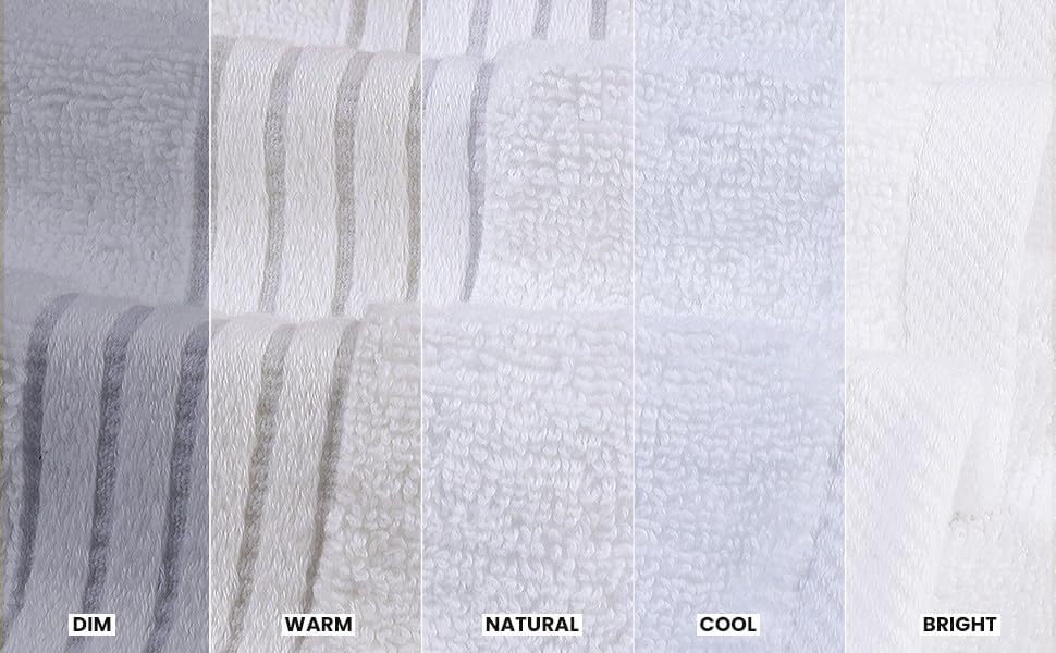Utopia Towels | 6-Piece Premium Hand Towel Set - 100% Ring Spun Cotton, Lightweight & Highly Absorbent, White, 16x28 Inches