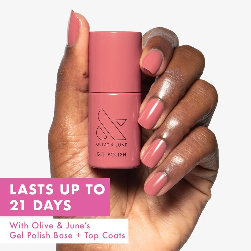 Olive & June Gel Nail Polish - Hema Free, Long Lasting Formula | Boysenberry Glass | Salon-Quality Finish
