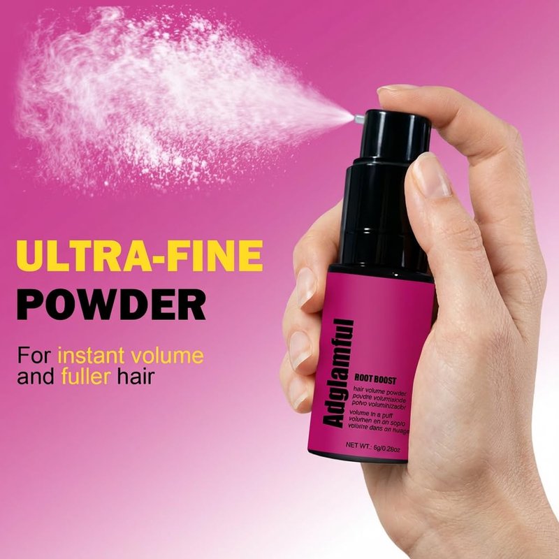 Hair Styling Powder - Lightweight Texture & Volume Powder for Women | Strong Hold, Invisible Effect, 8g
