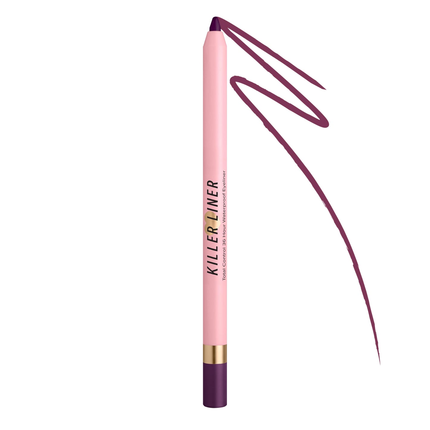 Too Faced Killer Liner 36-Hour Gel Eyeliner Pencil | Long Lasting, Waterproof, Non-Flaking Eyeliner Pencil, 0.04 Ounce, Queen