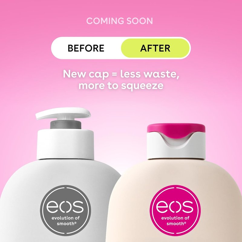 eos Shea Better Body Lotion - Strawberry Dream | 24-Hour Moisture, Lightweight & Non-Greasy, 16 fl oz