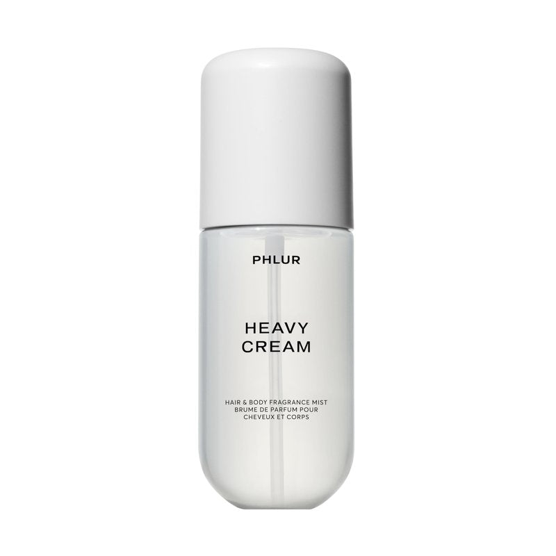 PHLUR Heavy Cream Body Mist, 3 Fl Oz – Hair and Body Perfume for Women, Gourmand Vanilla Body Spray with Marshmallow, Coconut Cream & Citrus Fragrance