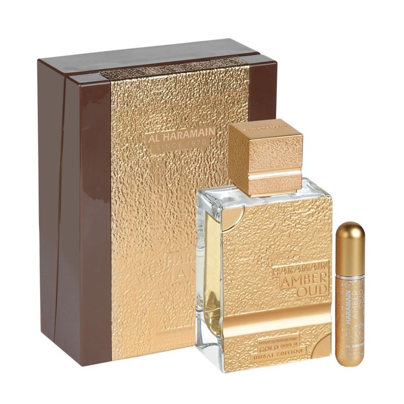 Amber Oud Gold 999.9 - Dubai Edition by Al Haramain for Women - 3.33 oz Extrait De Parfum Spray