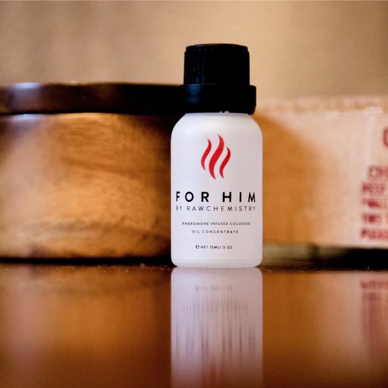 RawChemistry for Him - A Pheromone Infused Cologne - Bold, Extra Strength Formula 15 ml.