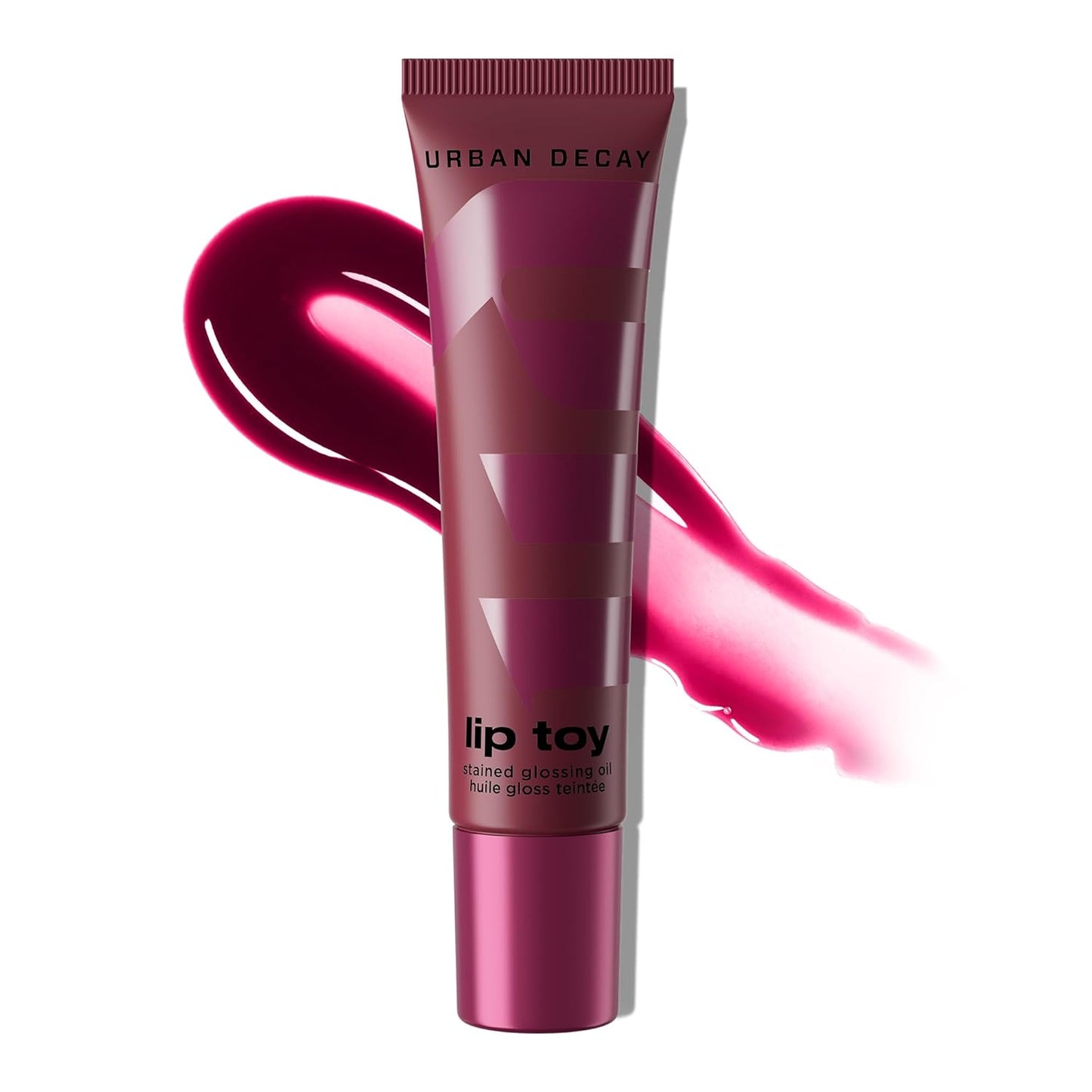 Urban Decay Lip Toy pH Staining Lip Oil - 24HR Hydration & All-Day Stain | High Shine Non-Sticky Gloss