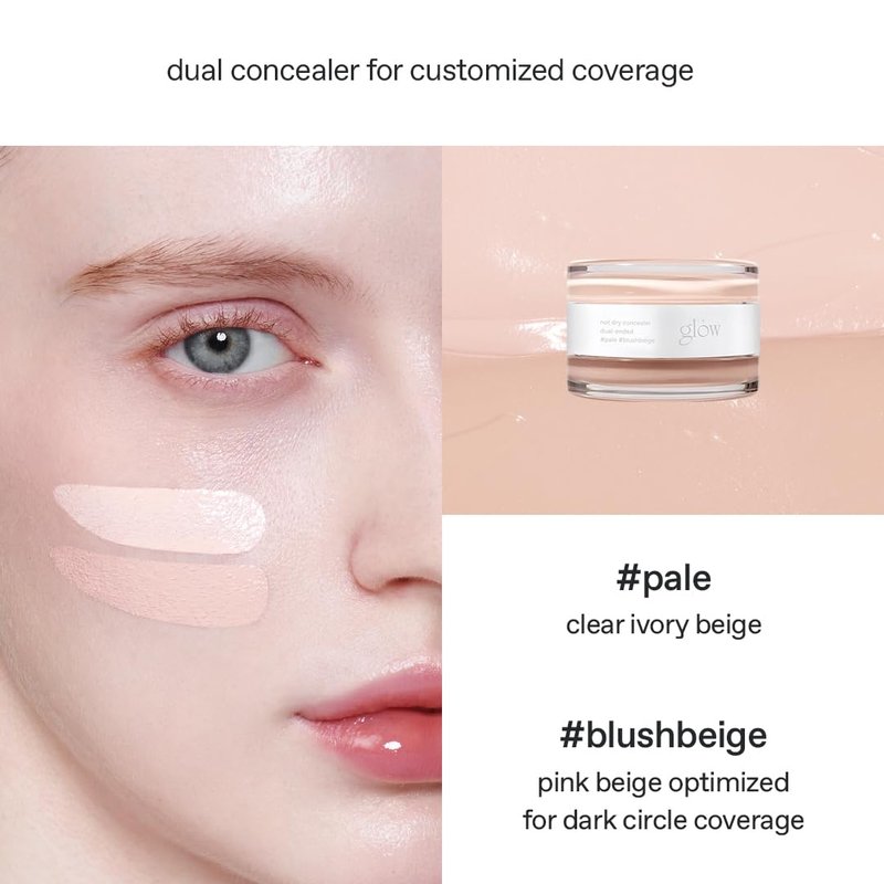 Regine Switzerland Glow Not Dry Concealer - Full-Coverage Under-Eye & Blemish Coverage | 0.4 oz Beige