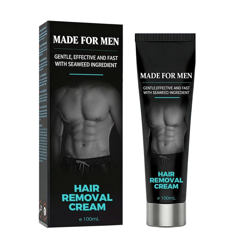 Skiennix Fast-Acting Body Hair Removal Cream for Men - Gentle Moisturizing Formula, 100ml