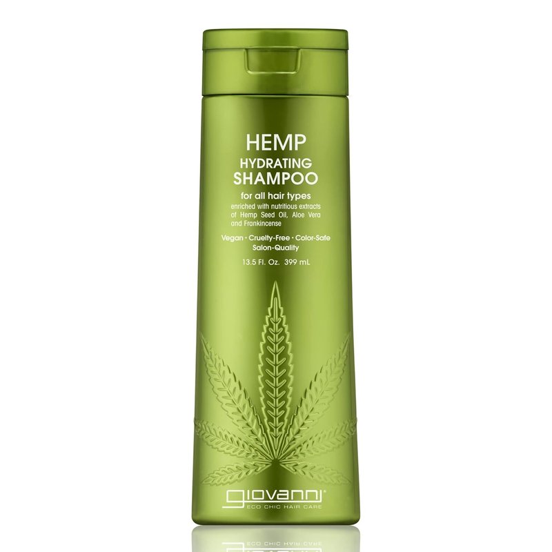 Hemp Hydrating Shampoo - Natural Formula with Hemp Seed Oil, Aloe Vera & Frankincense | 13.5 Fl Oz