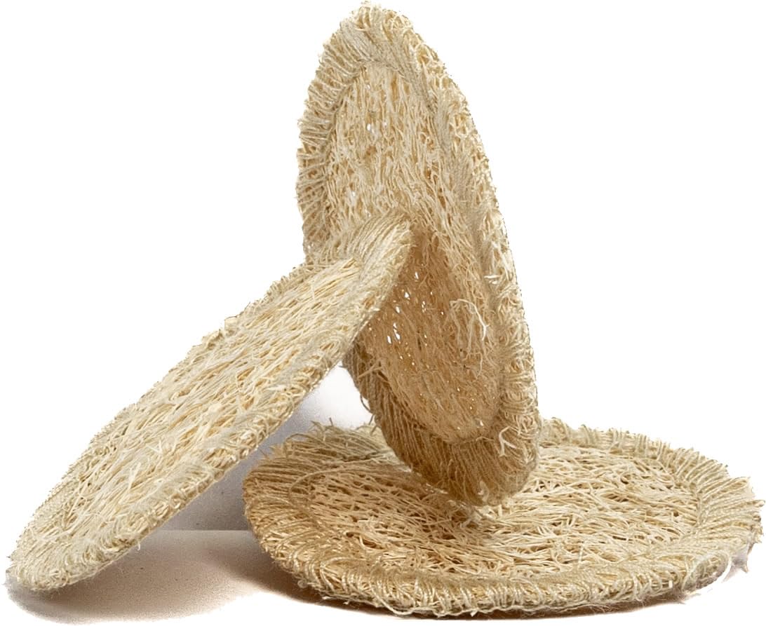 Peruvian Loofah Facial Disks - 9 Pack