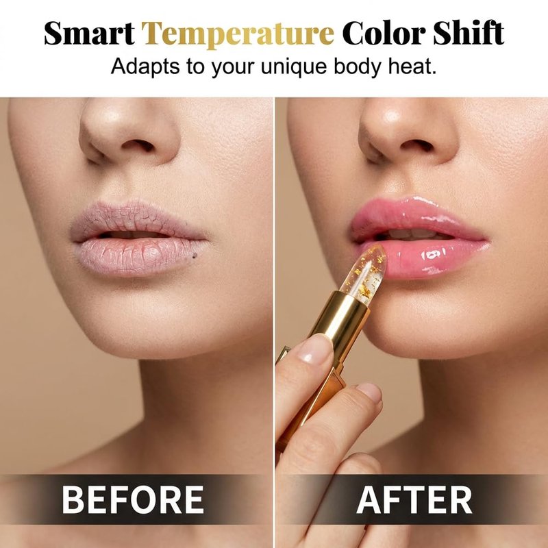 Auiepet 2026 New Lipstick, Color Changing Lipstick for Older Women, Skin-Adaptive Lipsticks, PH Lipsticks Color Changing, Long Lasting Moisturizing Tinted Lip Balm (2pcs)