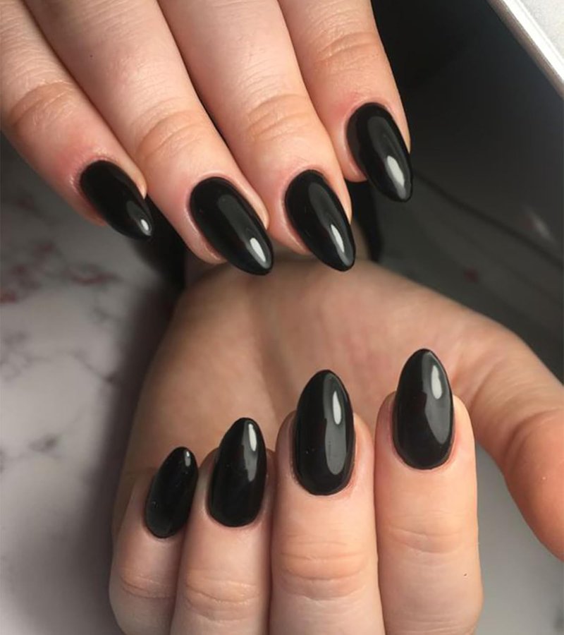 Press On Nails - Almond Short Stick-On Nail Kit | 30 Pcs in 15 Sizes for Effortless Style
