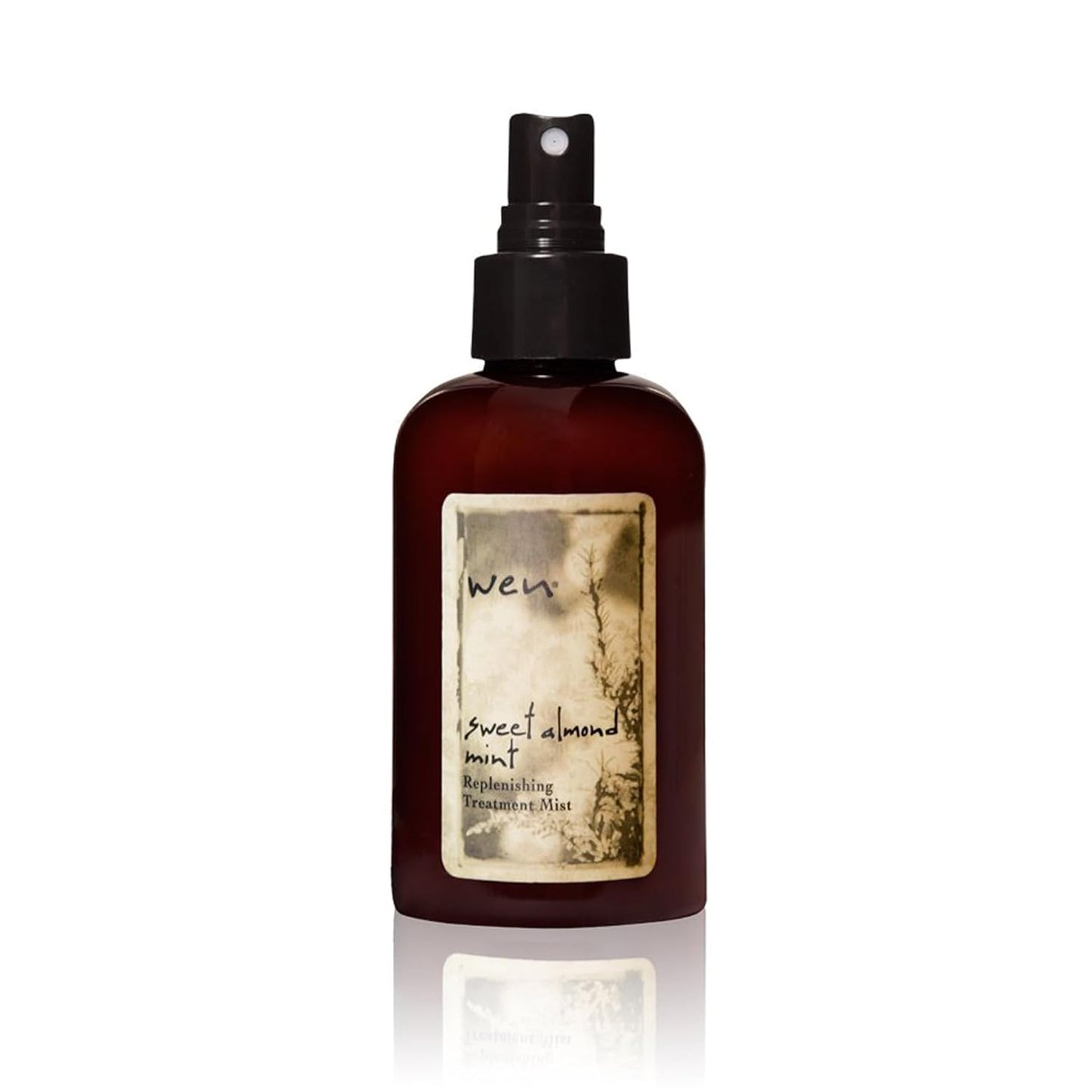 WEN Replenishing Treatment Mist - Hydrating Hair Oil Spray for Frizz Control | Sweet Almond Mint, 6 Fl Oz