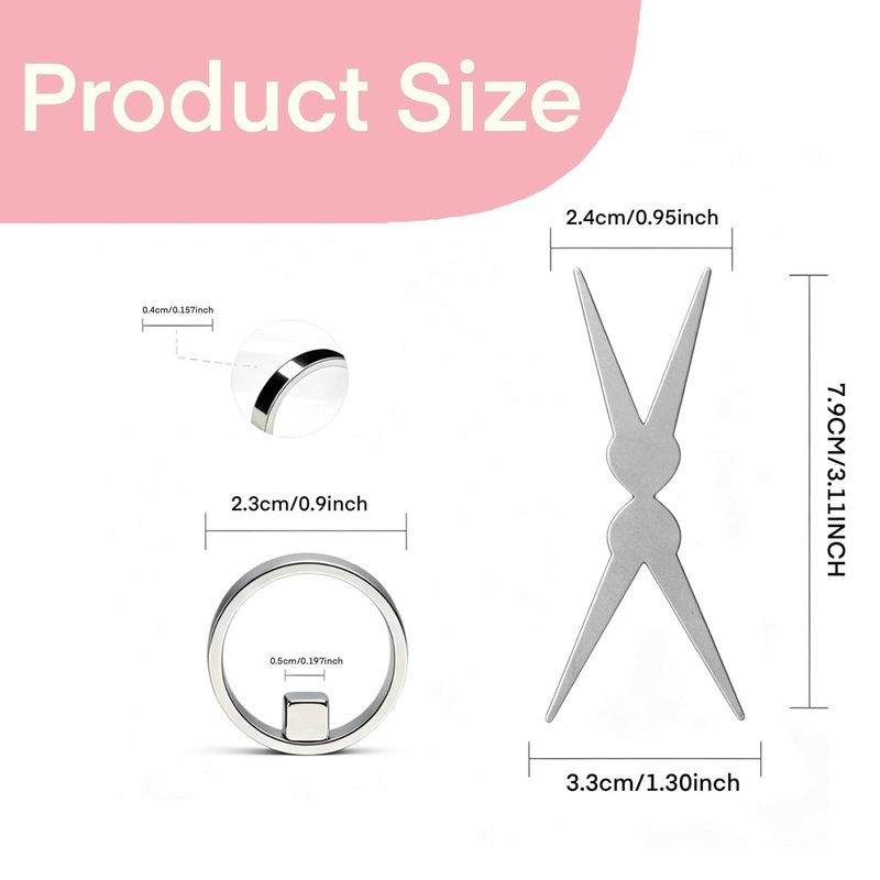 Cat Eye Nail Magnet - Ring-Shaped Strong Magnet Tool for DIY Nail Art | Perfect for Beginners & Artists (1 Pc)
