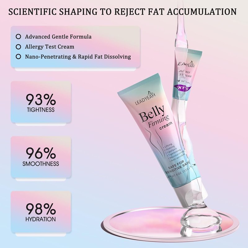 Regine Switzerland Firming Body Cream - Hydrating & Tightening Lotion for Smooth, Toned Skin | 125 ml