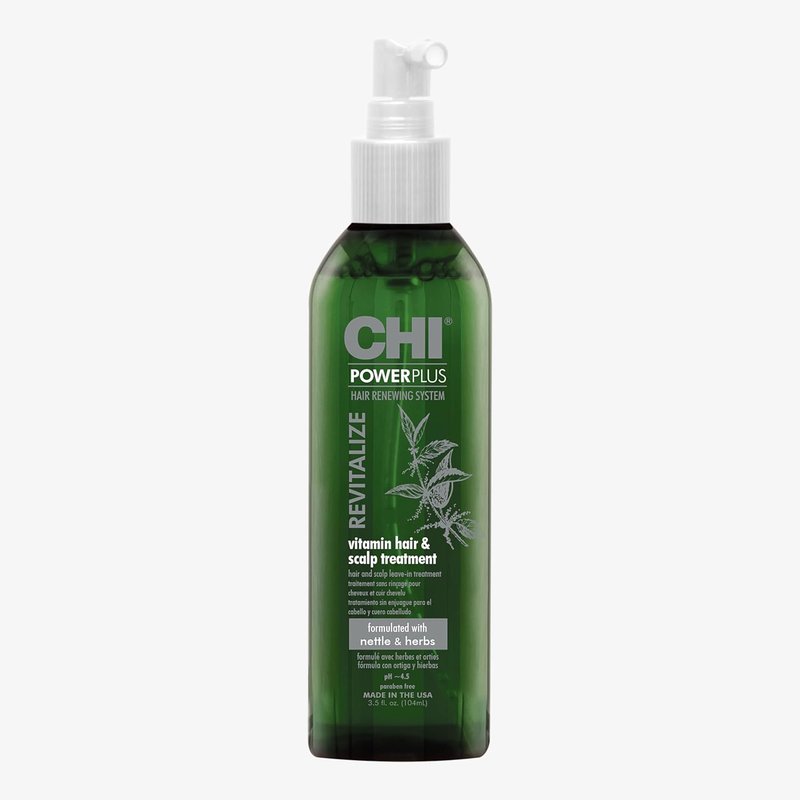 CHI PowerPlus Revitalizing Hair Treatment - Nourishing Botanicals & Vitamins for Scalp Relief | 3 Oz