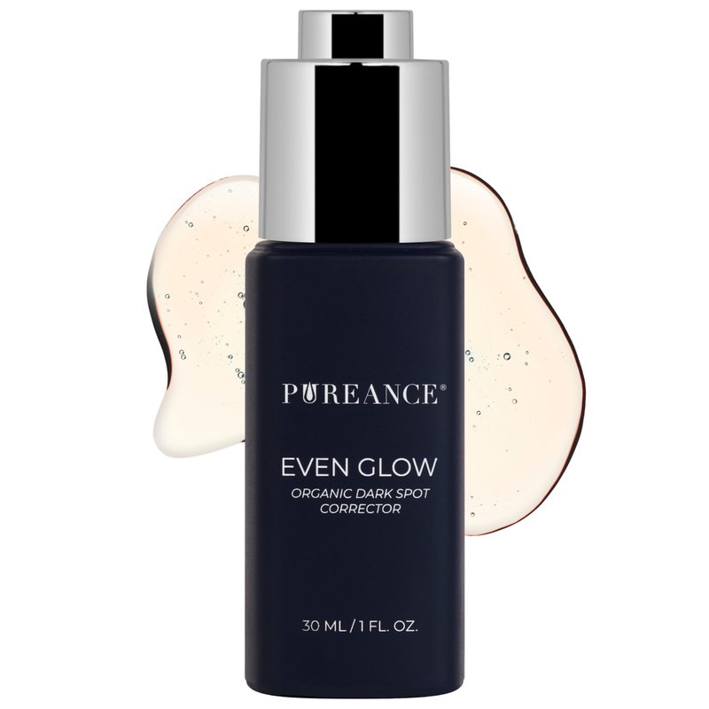Even Glow - Organic Vitamin C Serum for Dark Spots on Face - Dark Spot Corrector, Dark Spot Remover for Face & Body - with Kakadu Plum Extract, Maple Leaf Extract, Aloe Leaf Juice & More - 1 Fl Oz