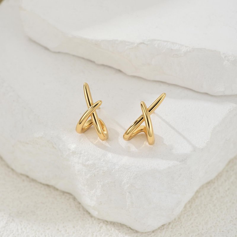 16 Pairs Starfish Gold Hoop Earrings Set for Women,Summer Beach Shell Style Stack Statement Earrings, Hypoallergenic Lightweight Gold Plated Trendy Summer Jewelry Gift