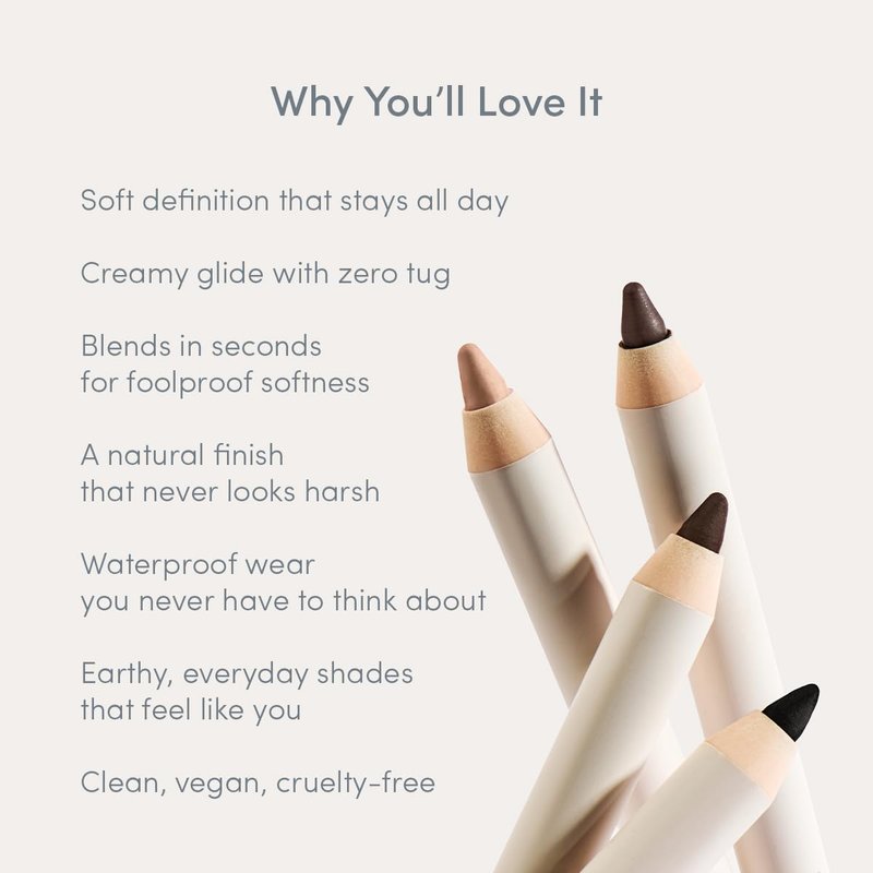 Ravie Beauty Longwear Eyeliner Pencil - Soft Blendable Waterproof Formula | Vegan & Cruelty-Free